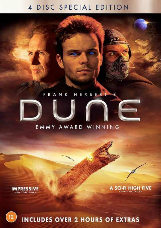 DVD Cover for the 2000 TV Miniseries Dune