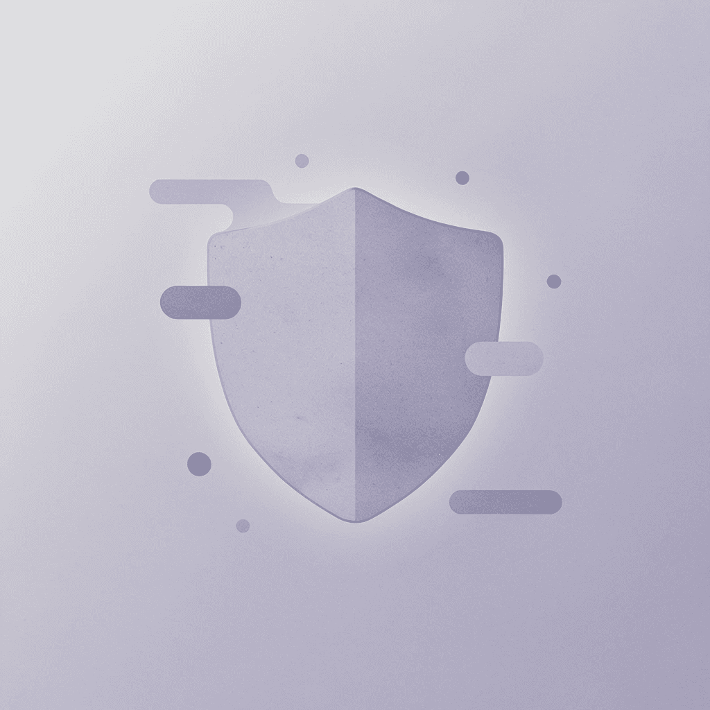 Shield icon representing clean dissolution protection