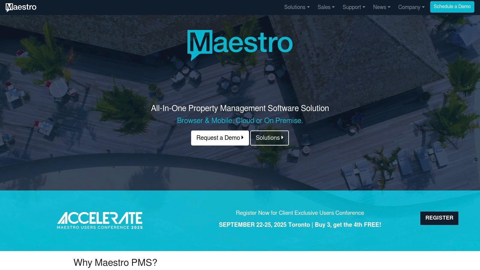 Maestro PMS