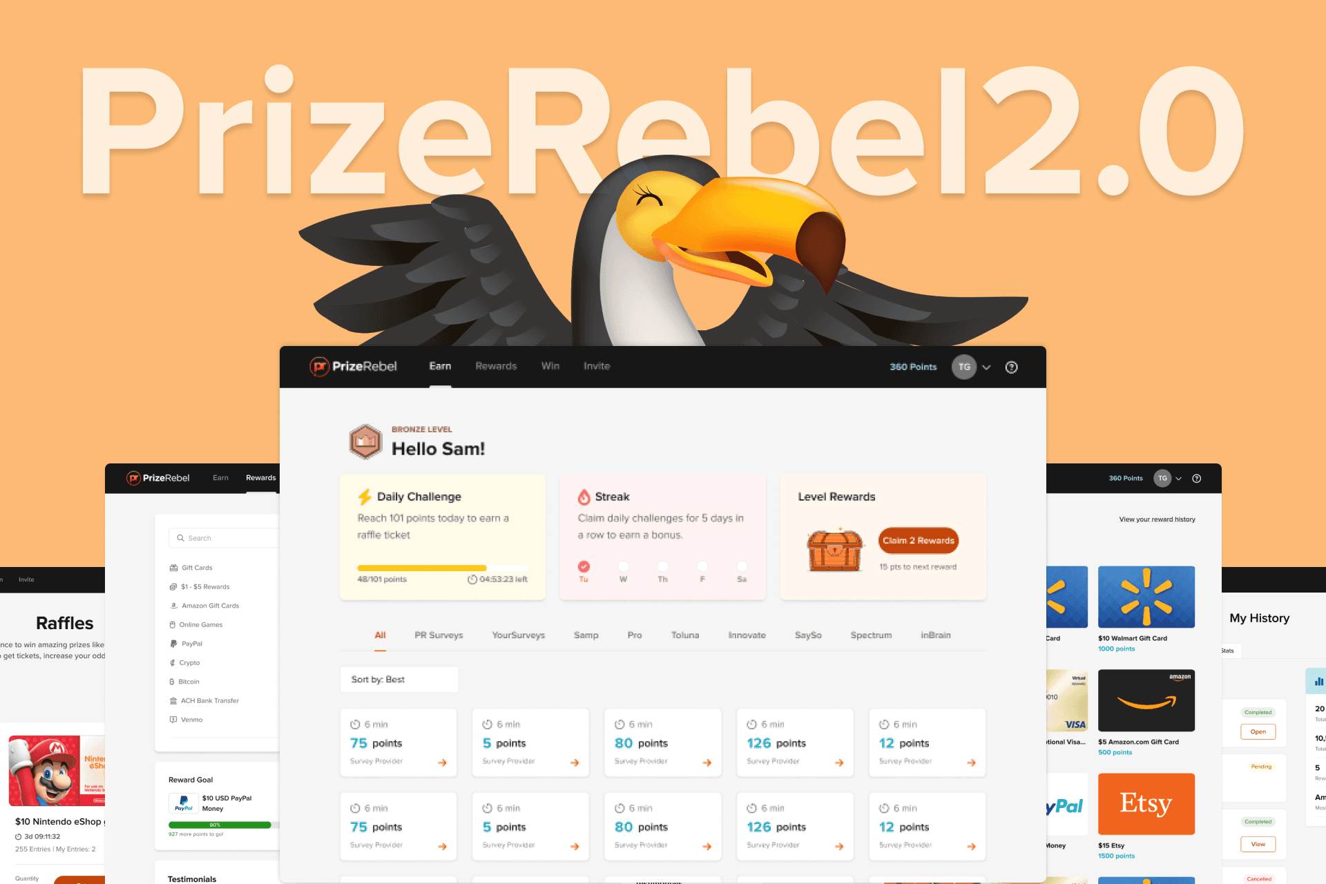 Prize Rebel redesign thumbnail