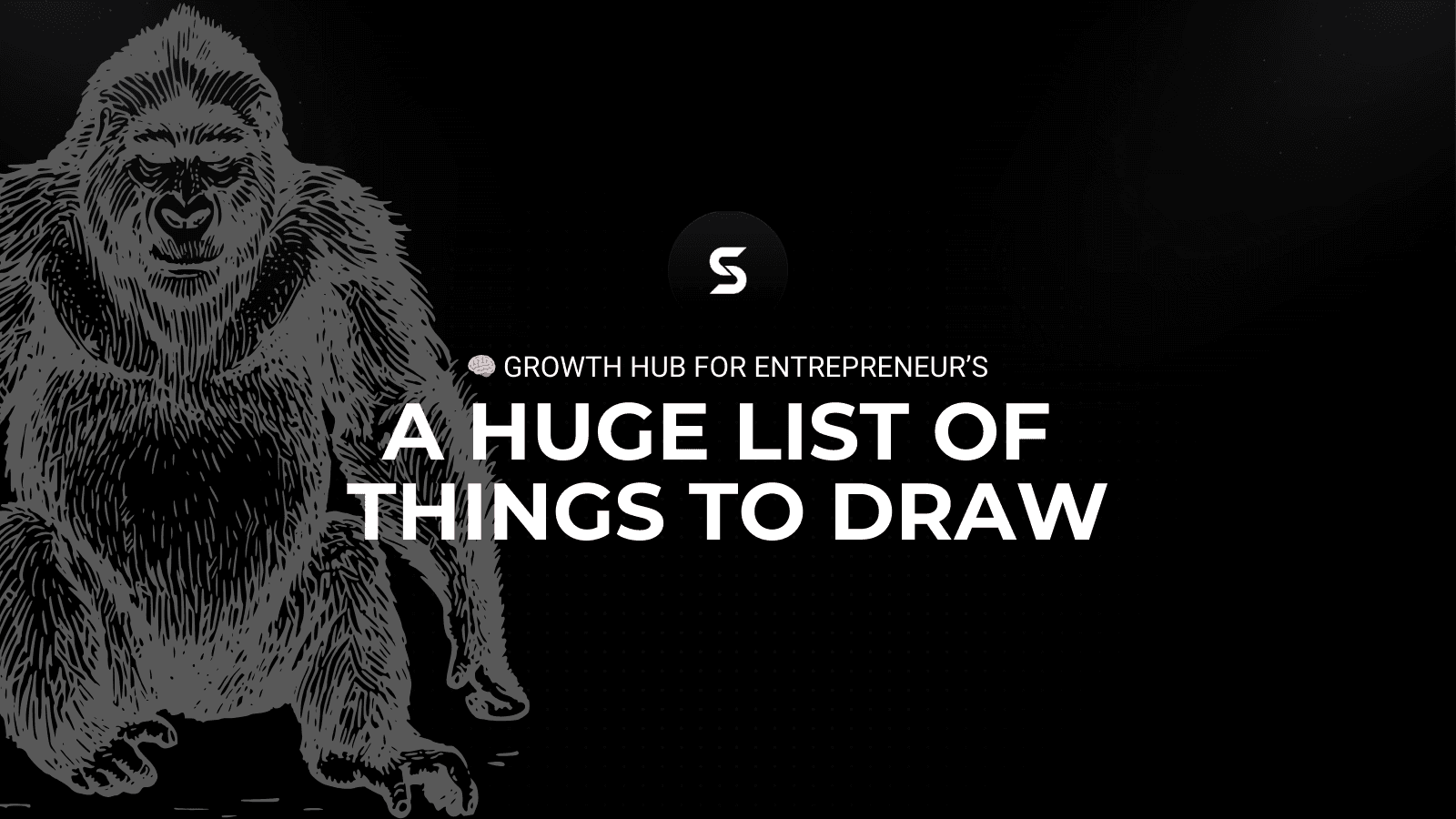 A huge list of things to draw