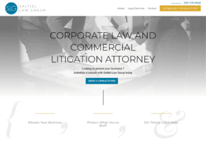 Saltiel Law Group Website