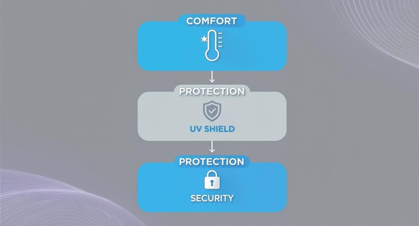 Infographic about mobile window tinting services