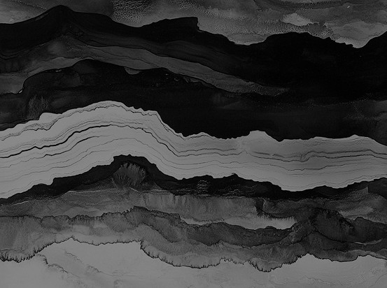 layers of biocarbon