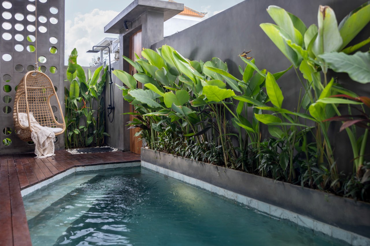 2-bedroom tropical villa in Padonan, Canggu with sunset views