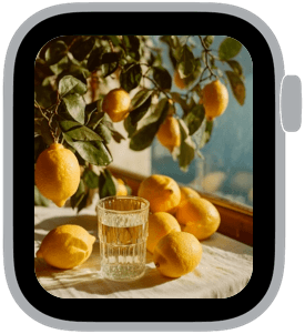 citrus air Apple Watch face preview 3 featuring summer.