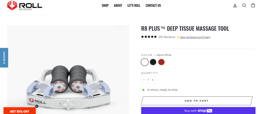 ROLL Recovery R8 Plus&nbsp;&nbsp;