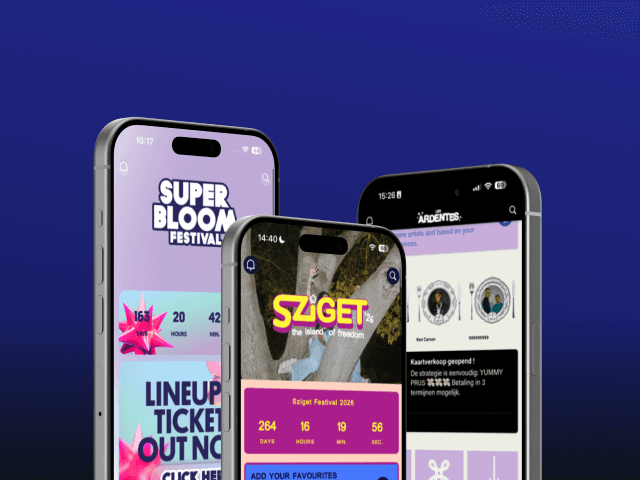 Phone Mockups for a fully branded app