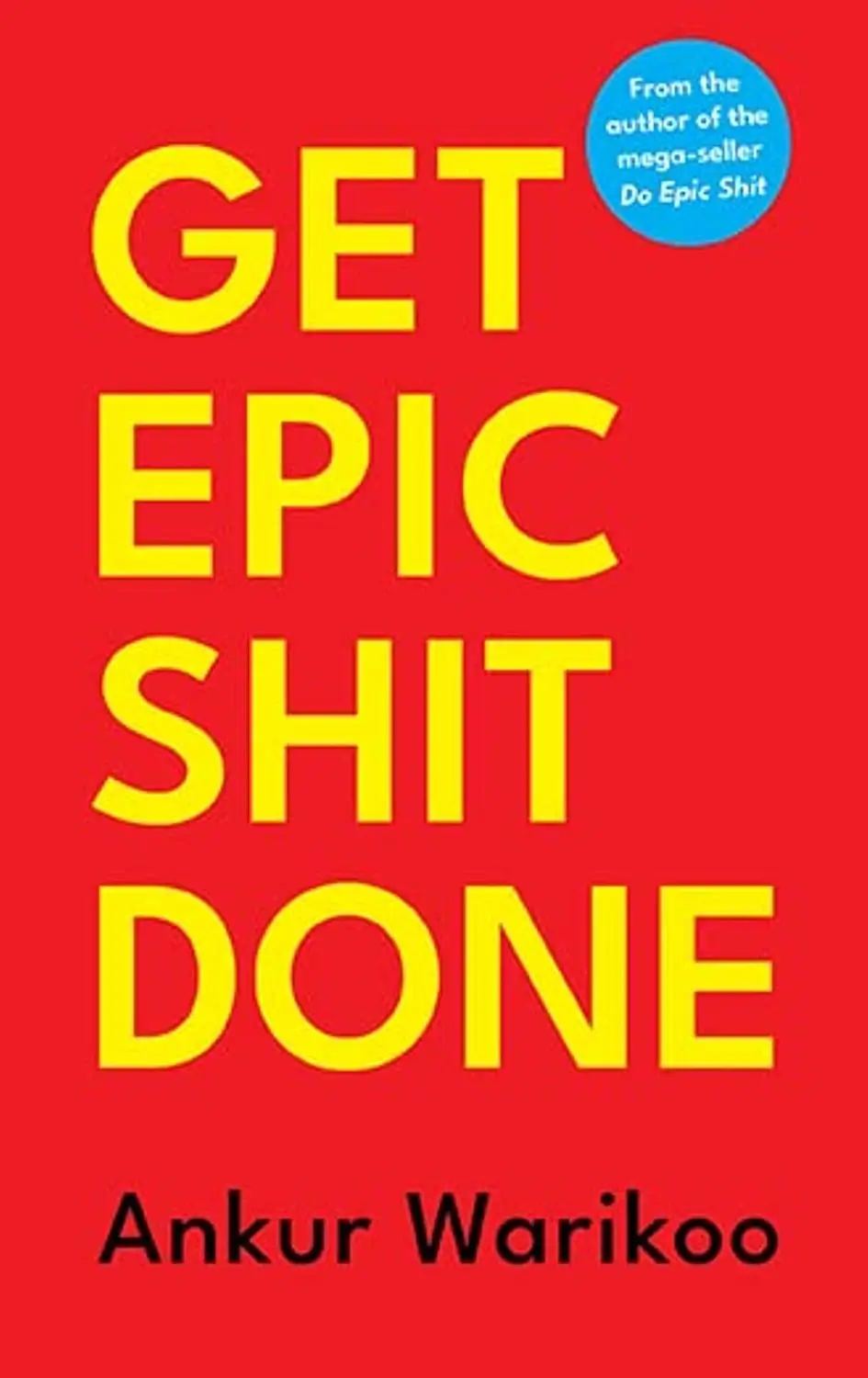 Book Cover Image - Get Epic Shit Done