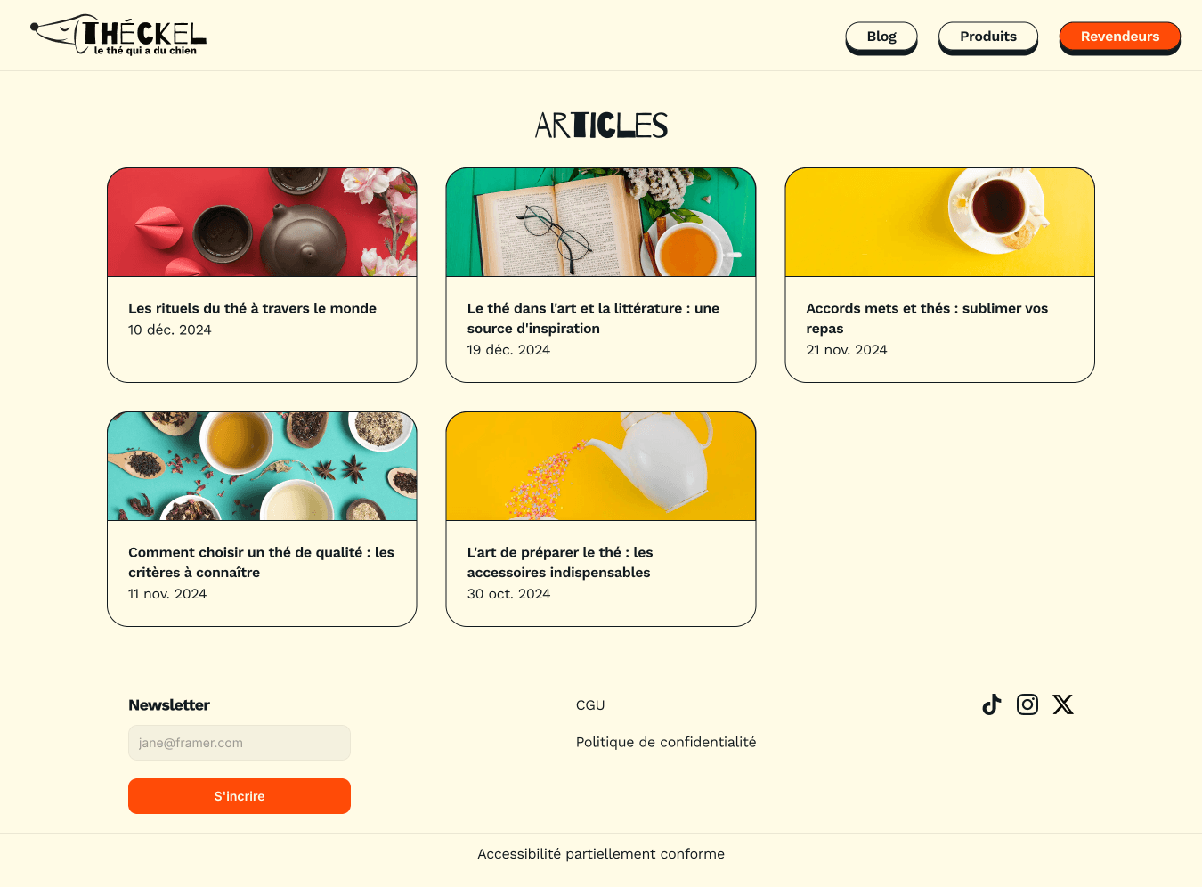 Blog page théckel