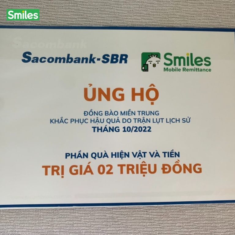 Ủng hộ đồng bào miền trung
