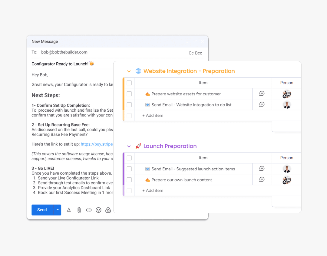 Configurator launch strategy