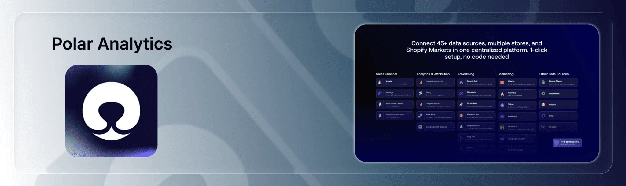 Polar Analytics Shopify Analytics Tools