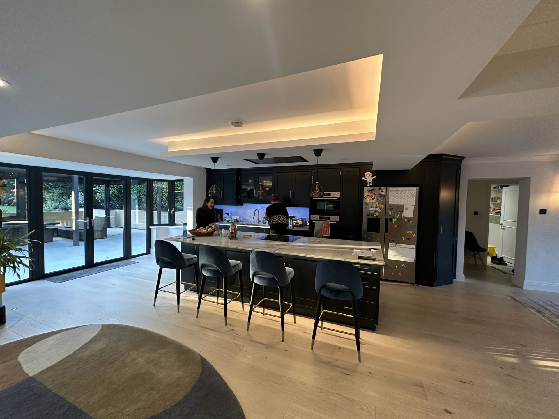 Multipurpose finished basement