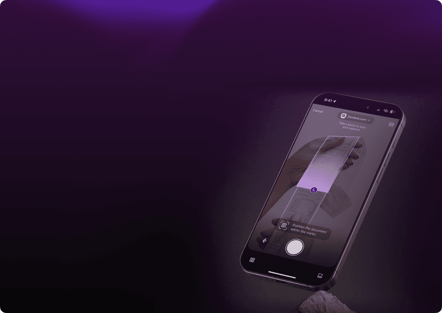 Mobile app for Expense scanning