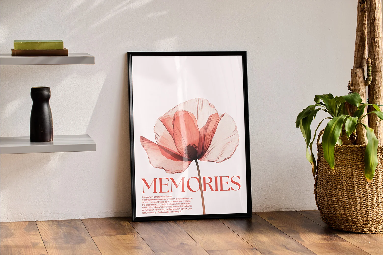 one of the three versions of the Flower Languages poster