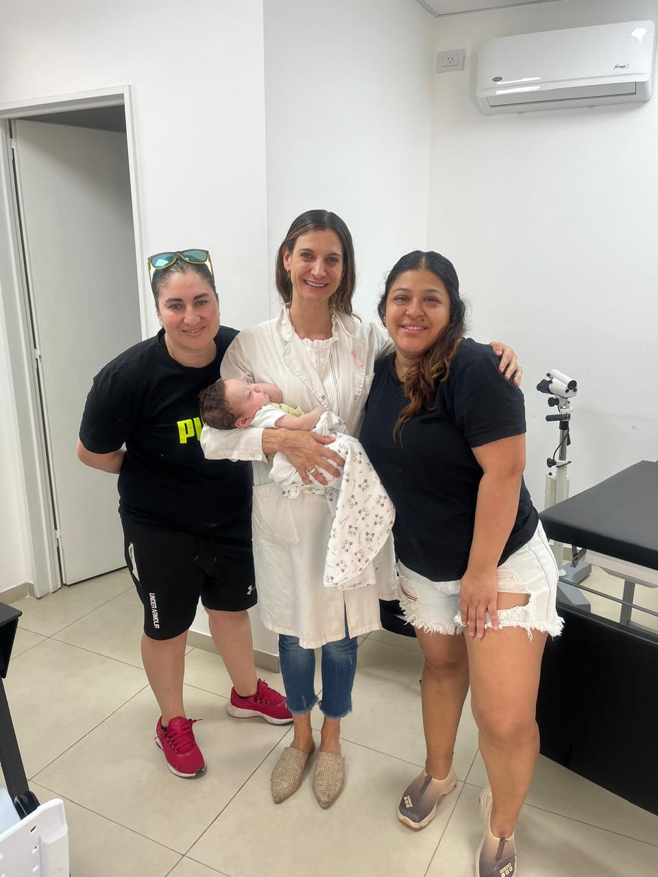 Familia acompañada por IMR