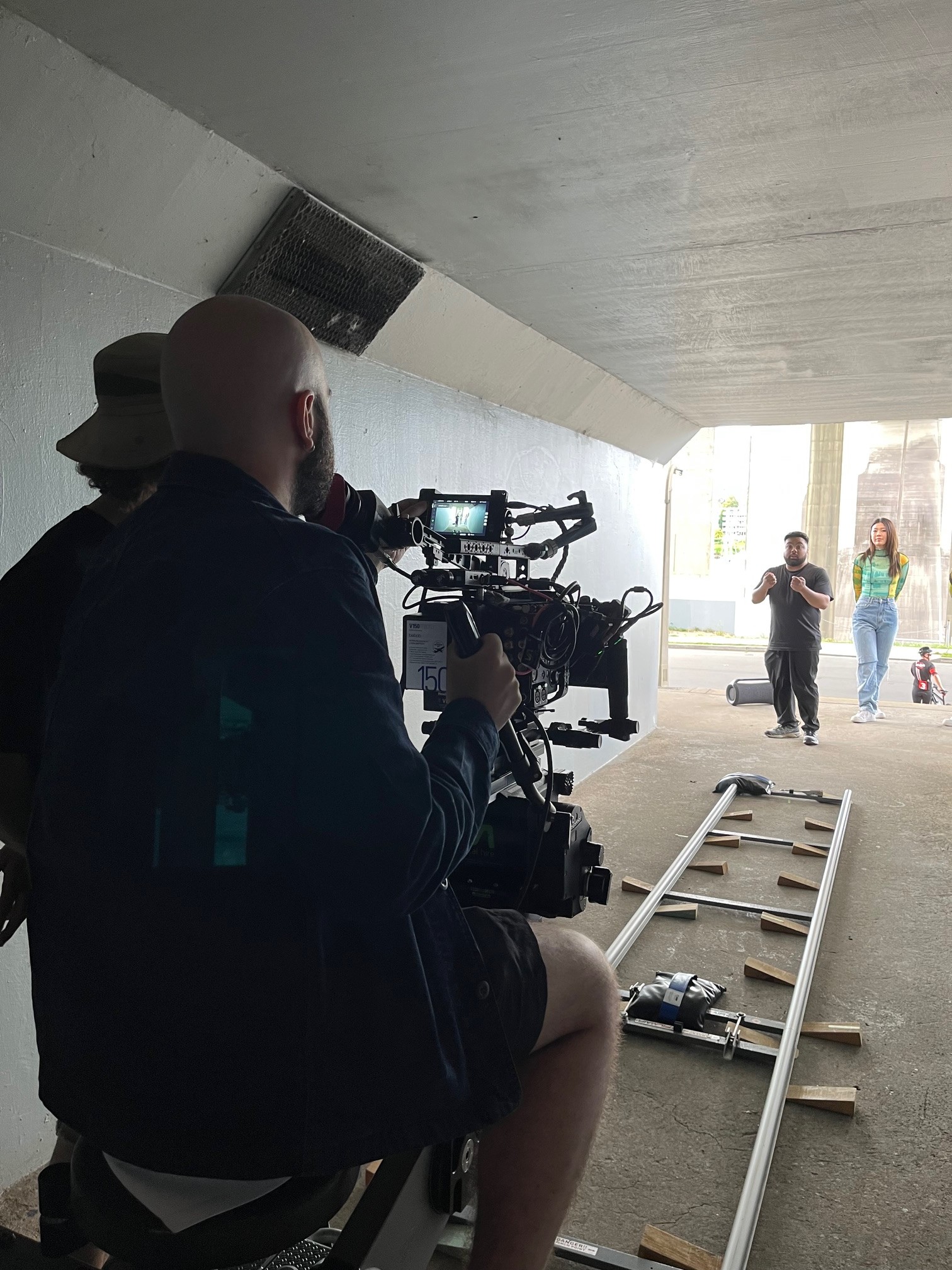 Behind the scenes