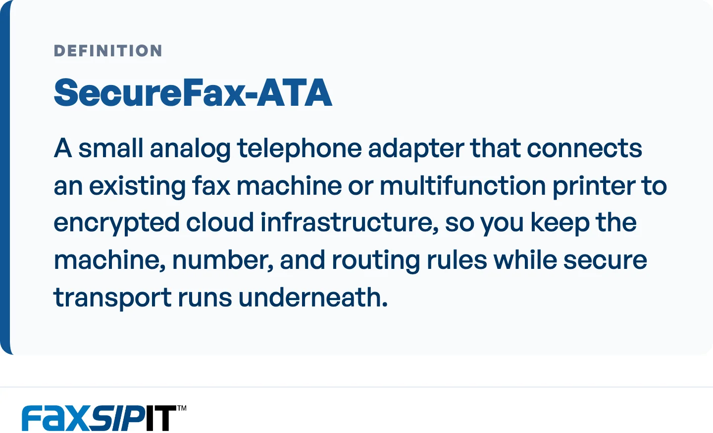 How FaxSIPit migrates physical fax machines to the cloud without ripping out hardware.