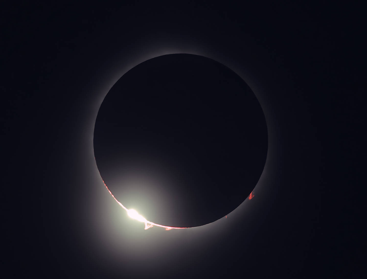 total solar eclipse captures with Vaonis Vespera smart telescope