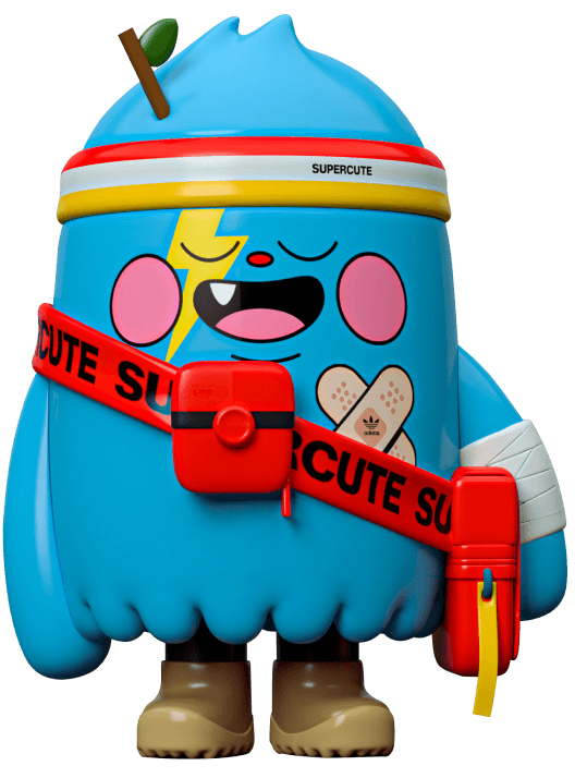 blob-like designer toy