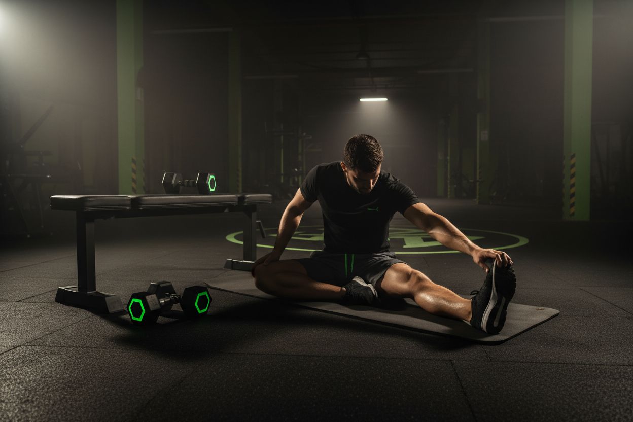 Recovery and warm-up after a gym session