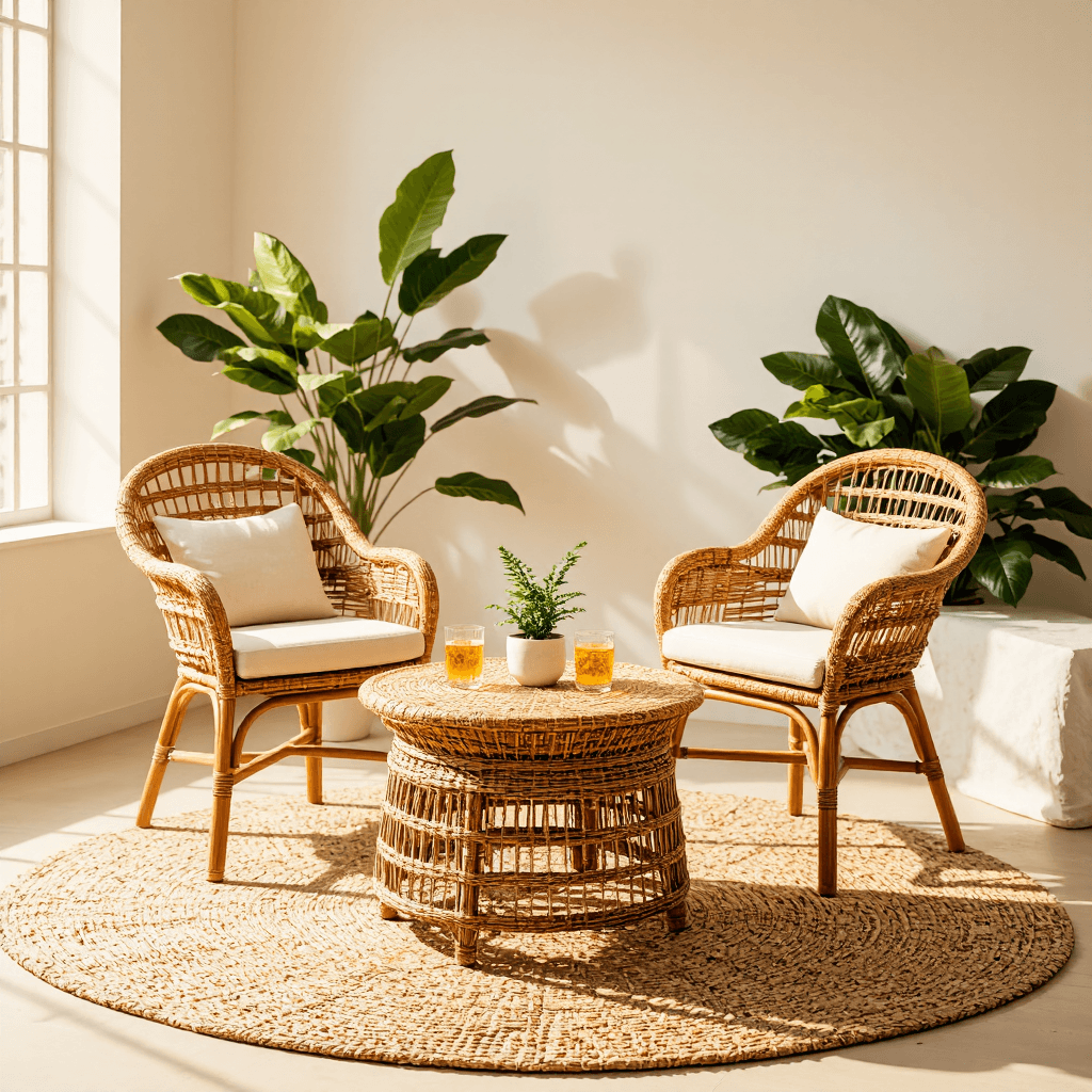 product photography of Outdoor furniture set