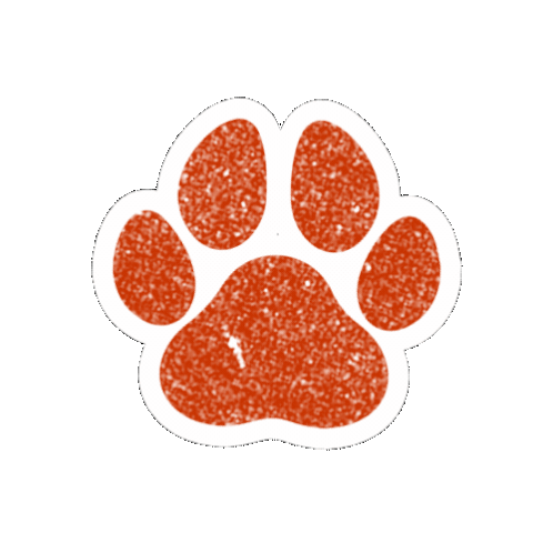 Paw Supergirl Sticker