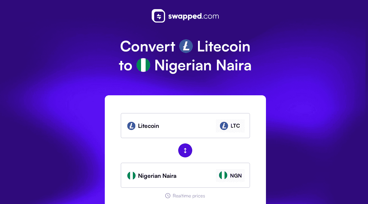 Convert Litecoin (LTC) to Nigerian Naira (NGN)