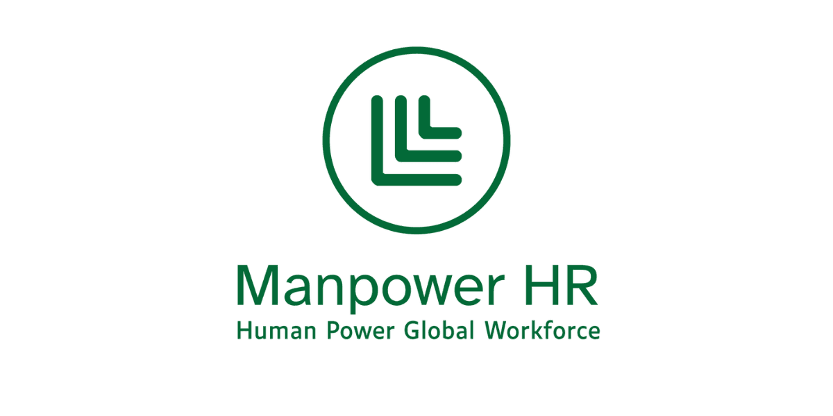 ManpowerHR logo symbolizing global workforce solutions, offering talent acquisition services with a focus on efficiency and ethical recruitment.