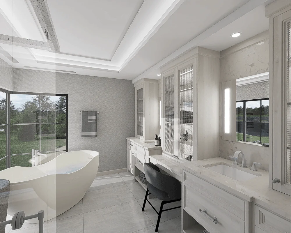 Master Bathroom Render