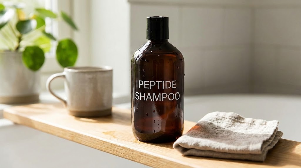 Peptide shampoo