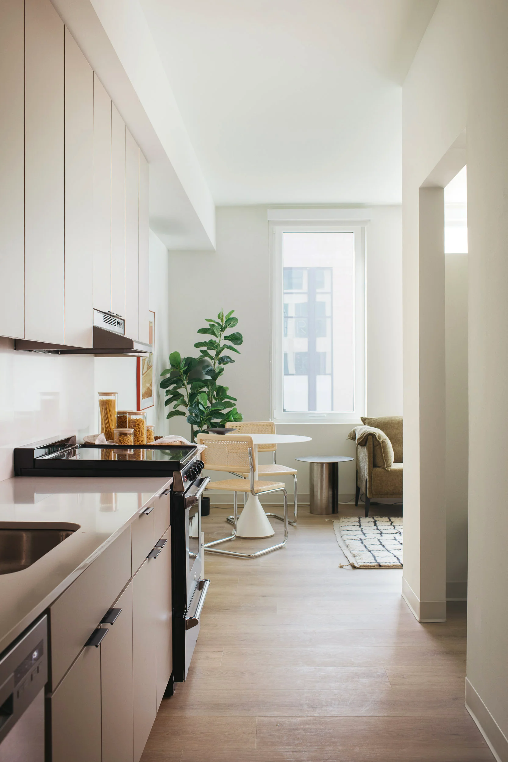 CityPads Fremont modern kitchen and dining interior