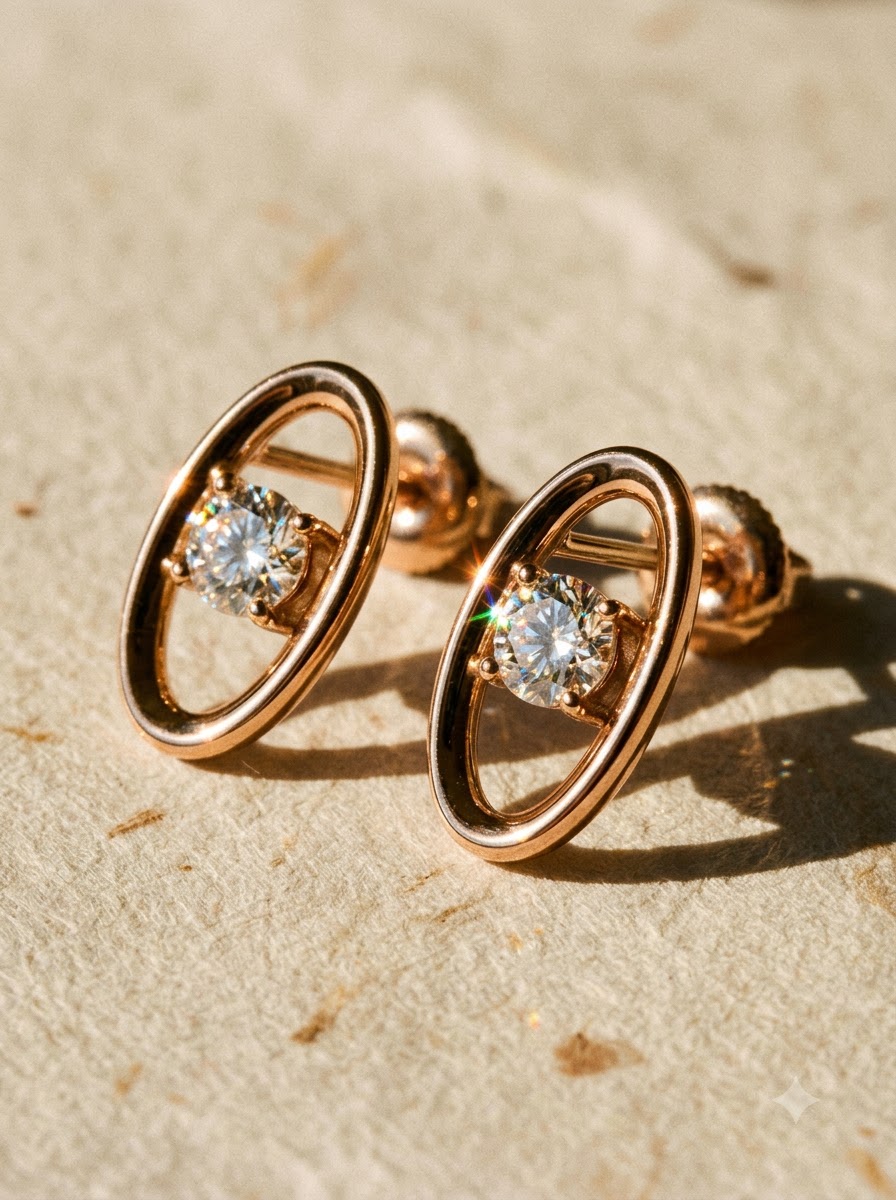 Comète Studs