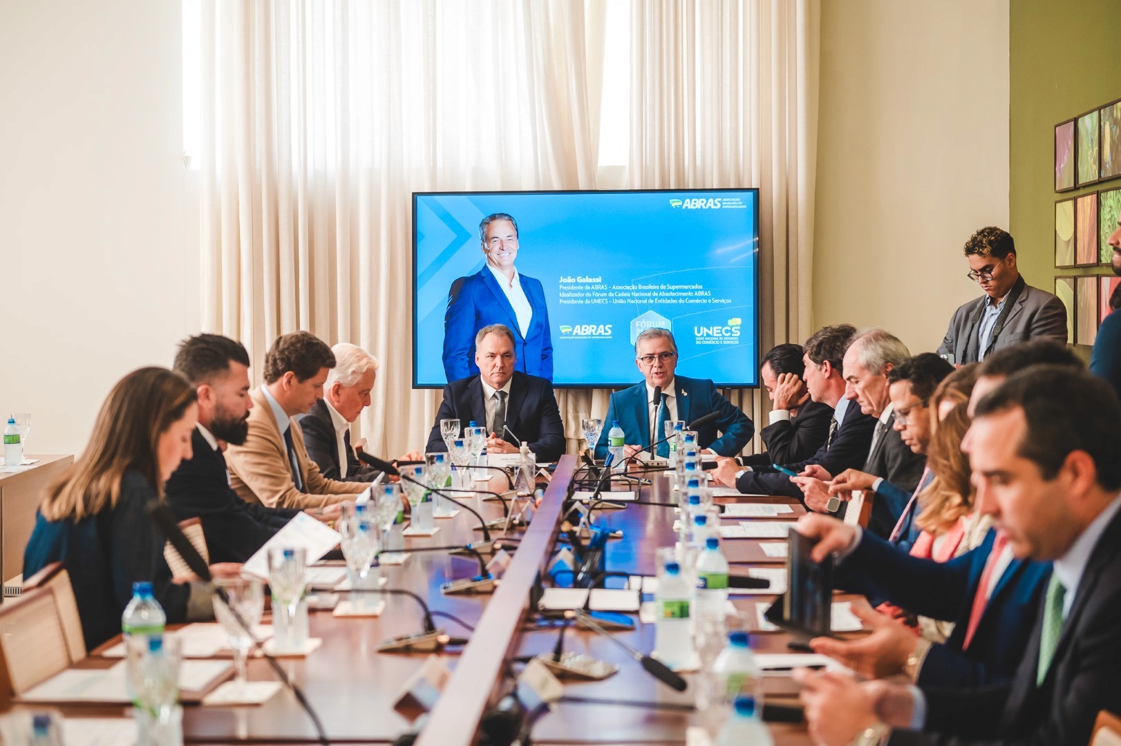 Reunião-almoço da FPE com João Galassi