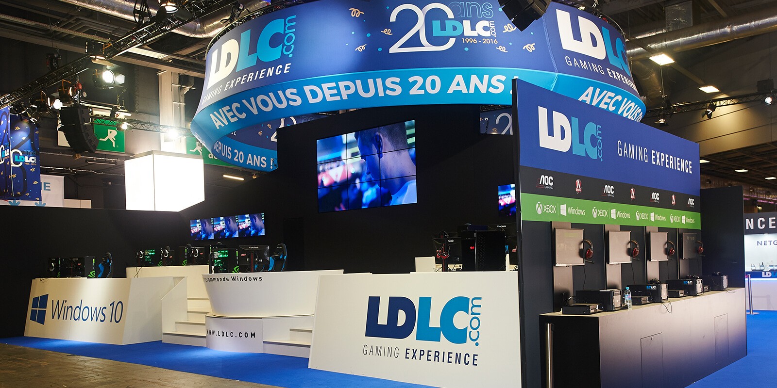 Stand LDLC à la Paris Game Week