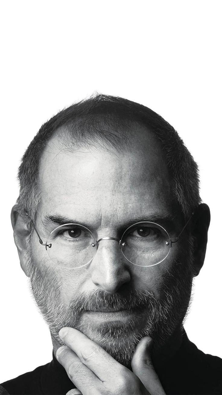 Steve Jobs looking thoughtfully