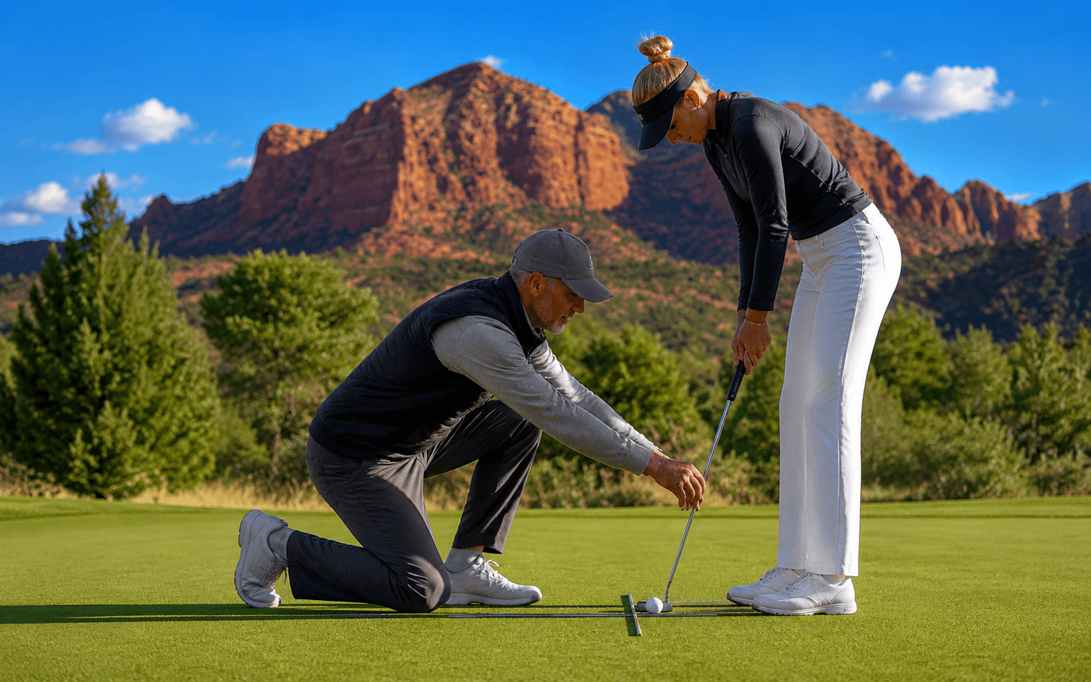 Combine Golf on-course instruction in Sedona Arizona