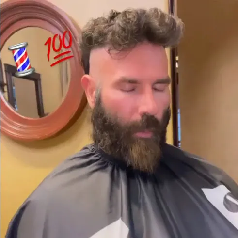 Barber's tool belt with scissors and combs