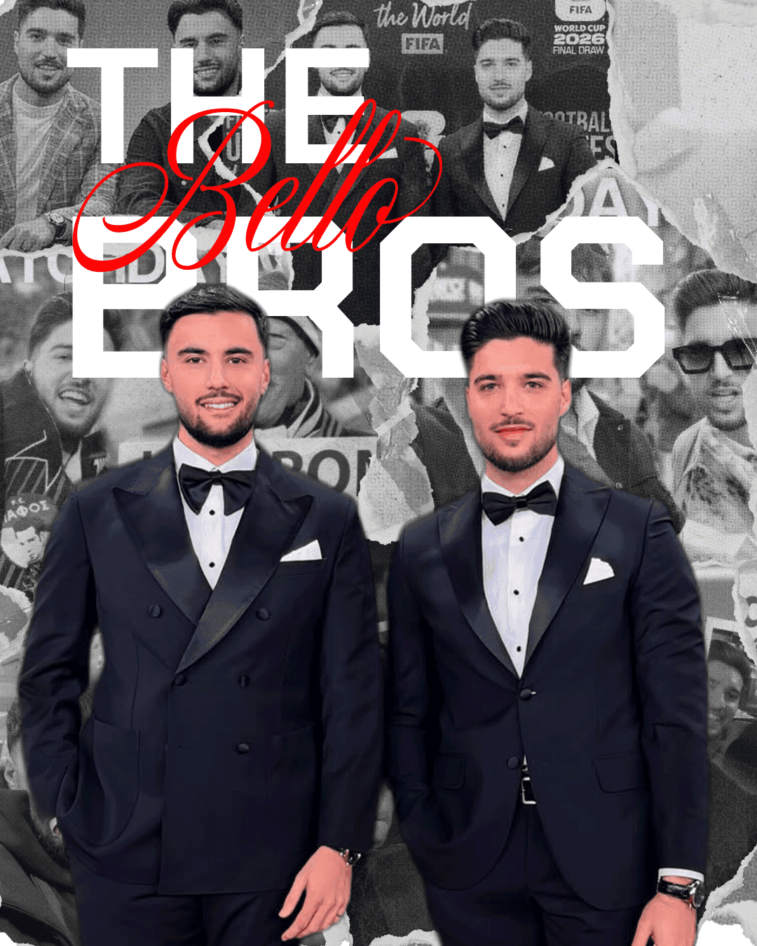 The Bello Bros canadian football content creator signed to Double Tap