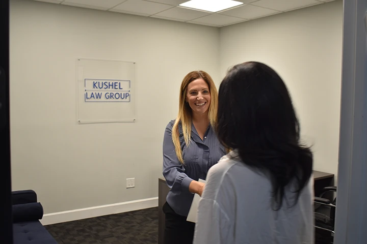 attorney-kushel-greeting-client