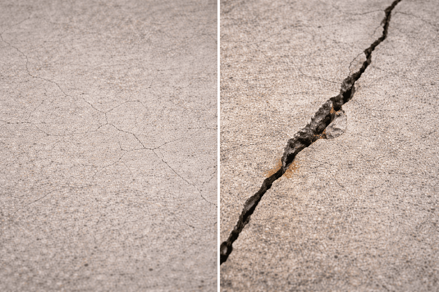 risse in einem balkon in mettmann