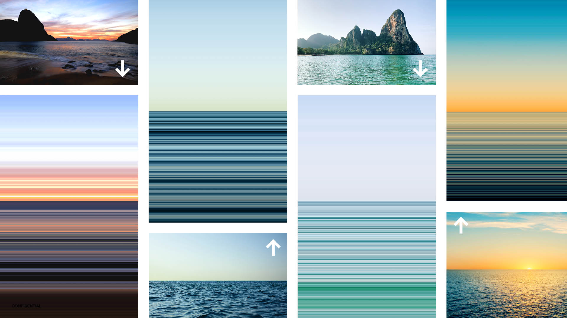 moving orange shapes