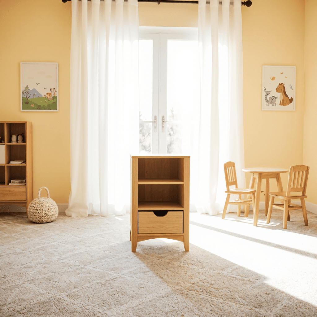 product photography of Children's Toy Storage Unit