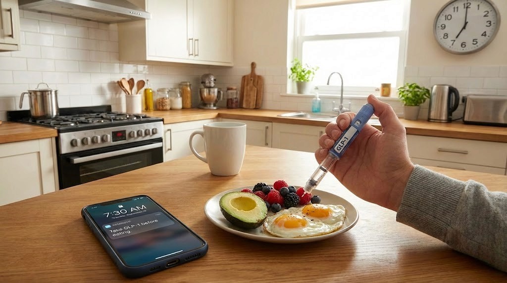 Best time to take a GLP-1 shot