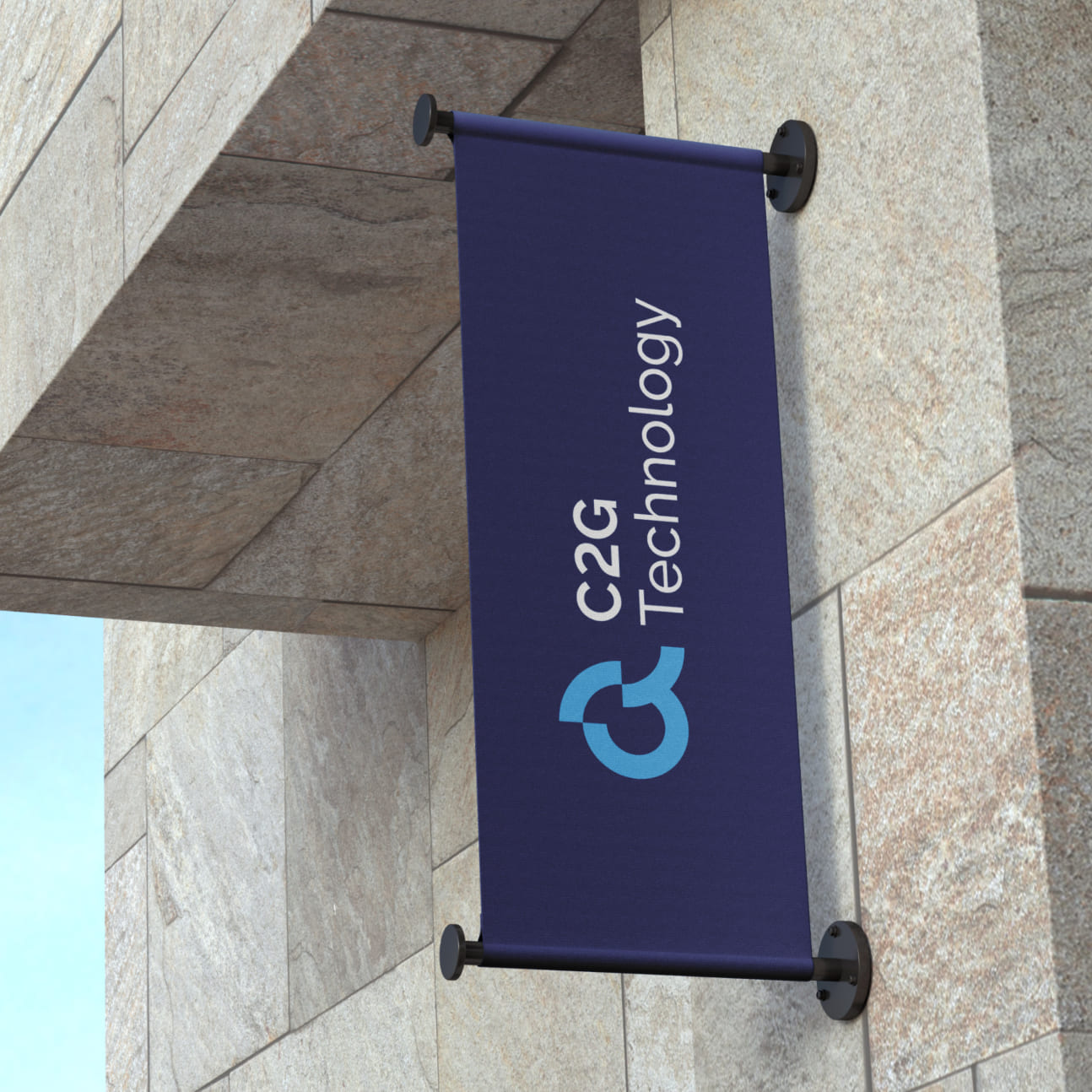 C2G Technology Logo Design by The Ocean Design