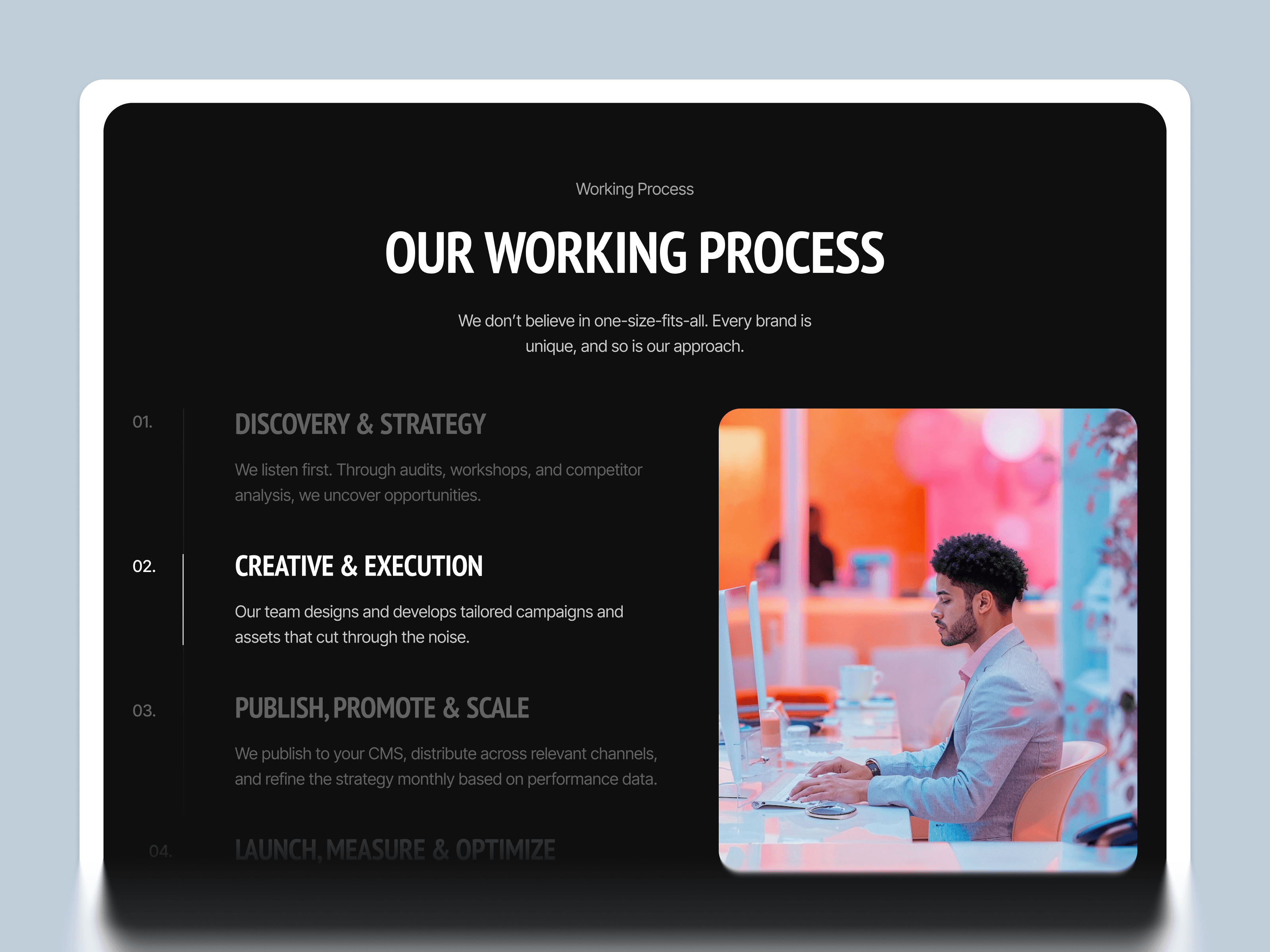 framer portfolio template