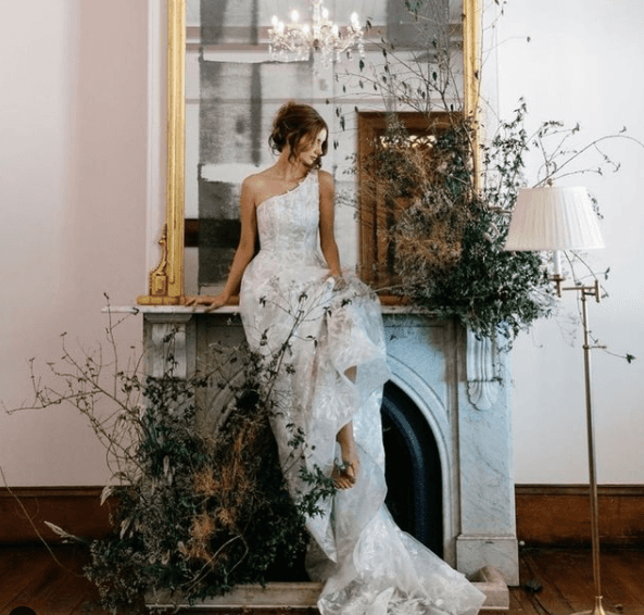 Someone checking items off of a check list