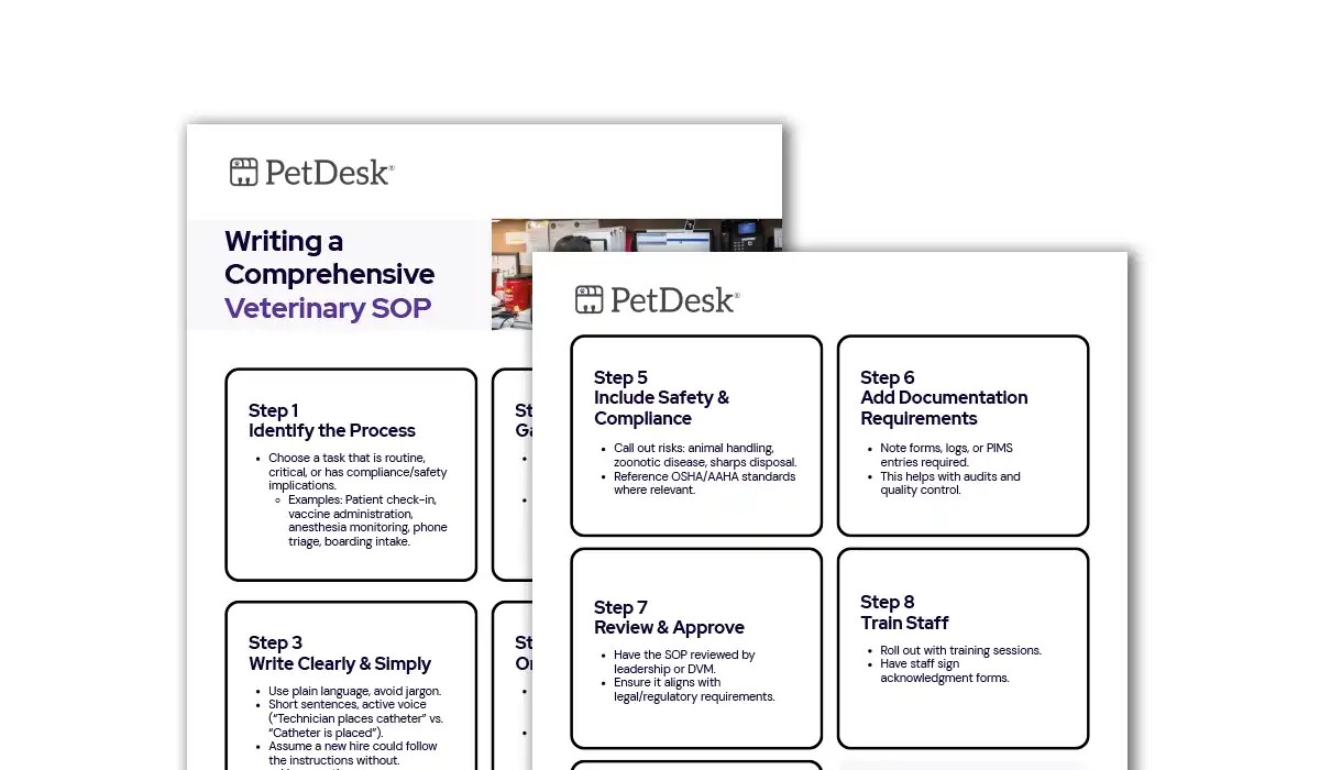 Streamline Your Clinic Operations with Free Veterinary SOP Templates