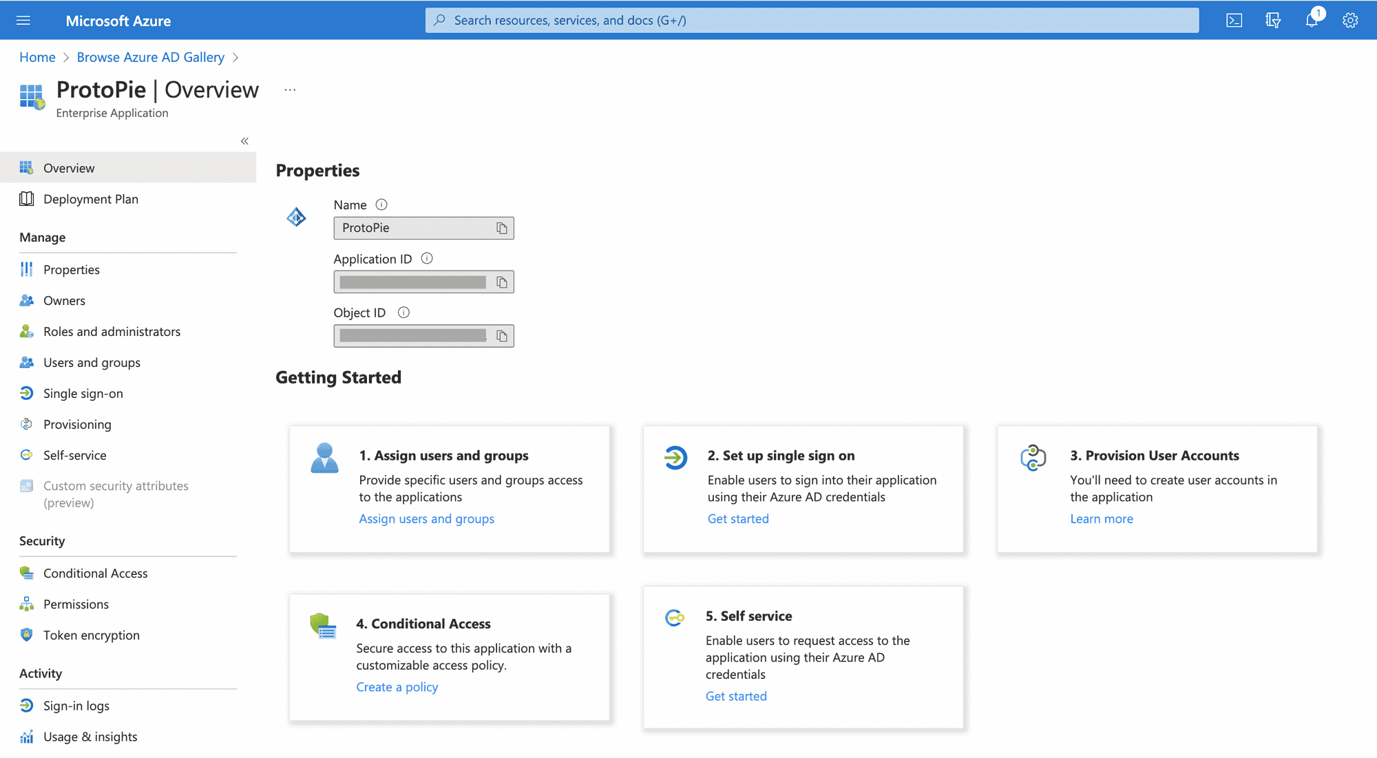 {'_type': 'localeString', 'en': 'Finalize the settings in the Getting Started menu'}